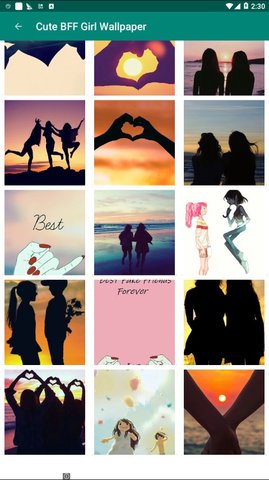 BFF Girl Wallpaper壁纸-插图1