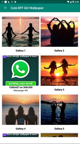 BFF Girl Wallpaper壁纸-插图2