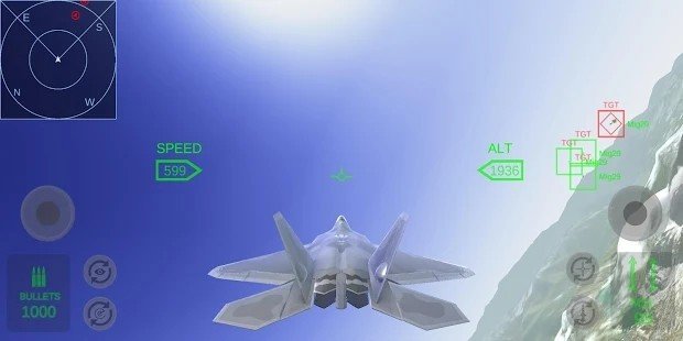 F22洛克希德空战模拟器