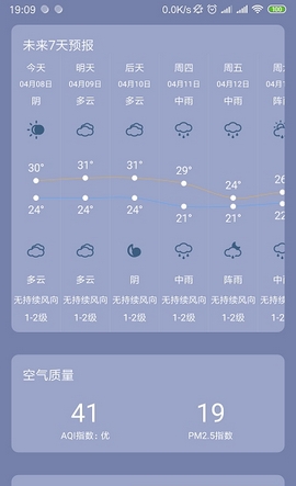 银米天气